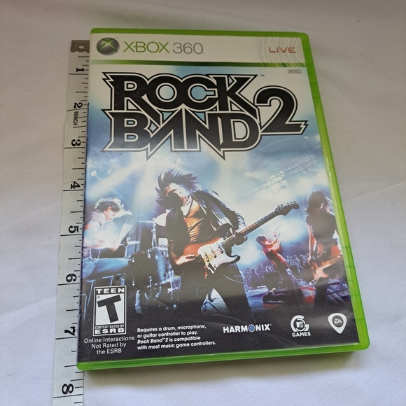 Rock Band 2 Game Microsoft Xbox 360, 2008 Untested - Picture 7 of 7